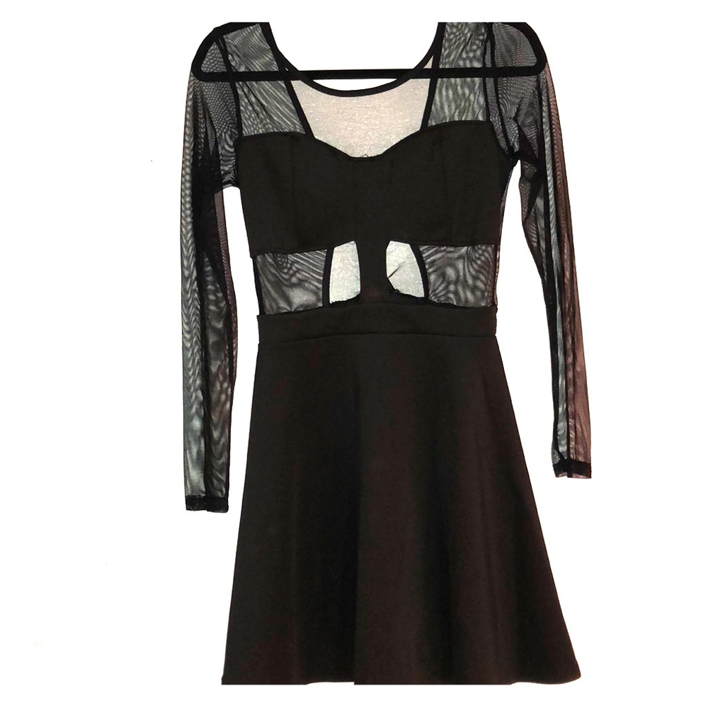Little black dress.